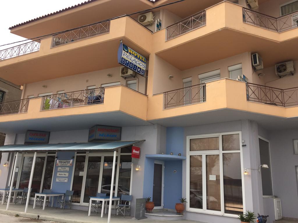 Hotel Pelagos Studios Platána Dış mekan fotoğraf